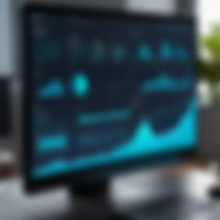 Graphical representation of data insights generated by Diver software.