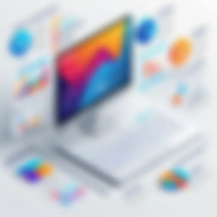 An infographic illustrating benefits of performance management software