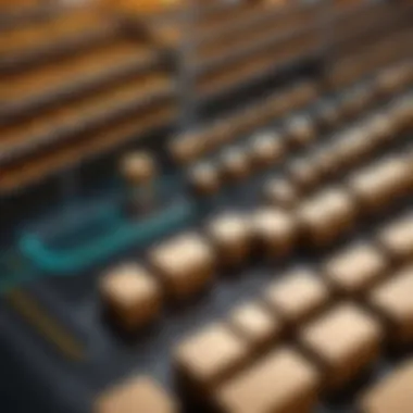 Visual representation of inventory management process