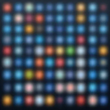 Features of Leading Social Networking Apps Comparison chart of features in popular social networking apps