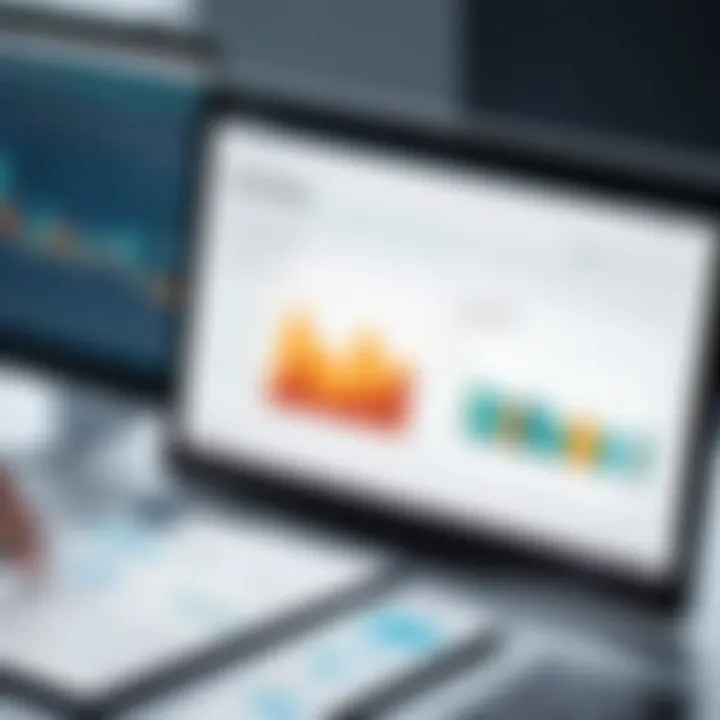 Chart comparing compliance standards in government fund accounting