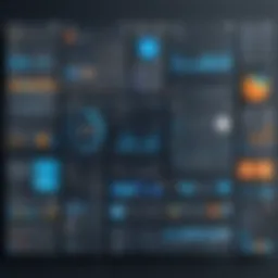 Dashboard overview of Hootsuite showcasing social media management tools