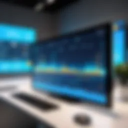 Dynamic interactive display showcasing real-time data