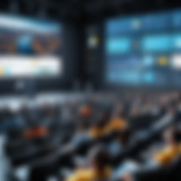 Visual representation of enhanced audience reach