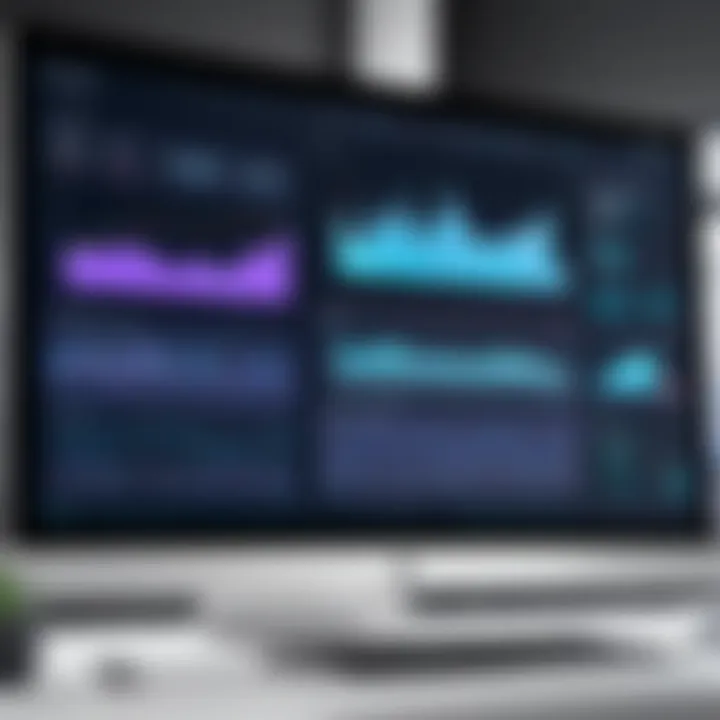 An analytical dashboard displaying customer engagement metrics