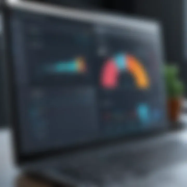 Dashboard demonstrating demand planning features in Logility