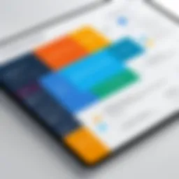 Visual representation of management effectiveness survey frameworks