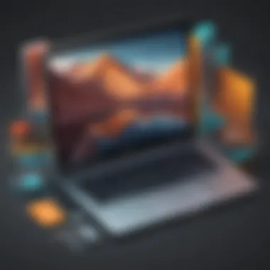 Performance Enhancement Abstract representation of optimizing Microsoft Publisher performance on Chromebook