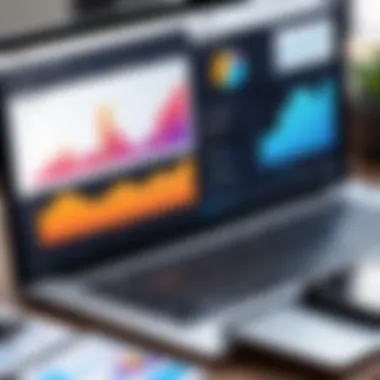 Analytics Dashboard for Real Estate Transactions An analytics dashboard showcasing key metrics and performance indicators for real estate transactions.
