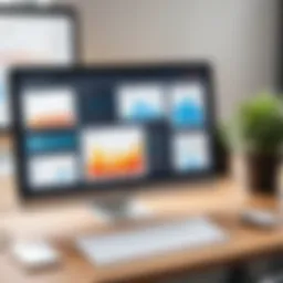 Visual representation of ClickFunnels dashboard showcasing analytics and user interface.
