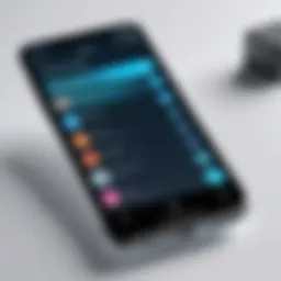 User interface of the Free Conference Call HD App showcasing its features