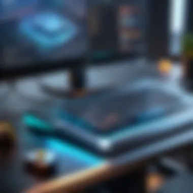 Unreal Engine Interface with Latest Features Visual representation of Unreal Engine interface showcasing new features