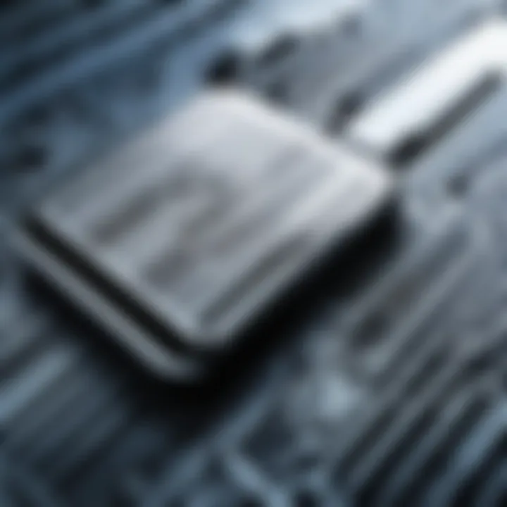 Futuristic depiction of barcode technology shaping industry trends