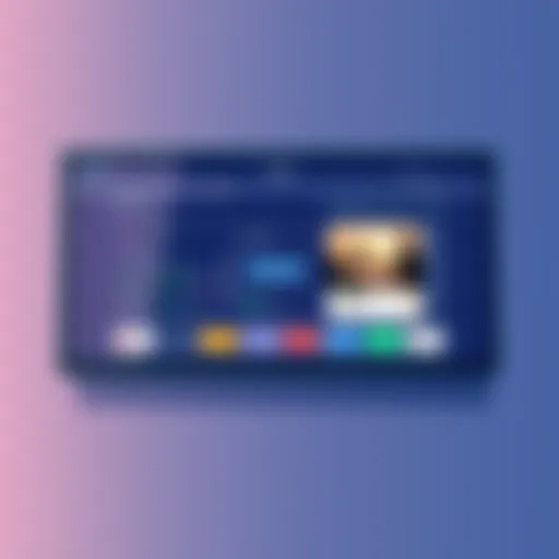 Digital signage interface showcasing user-friendly content management