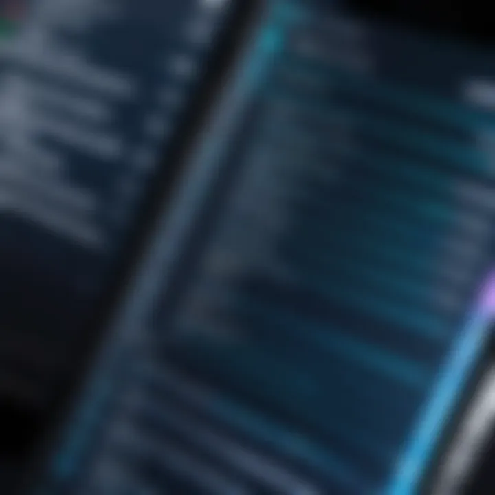 Close-up of a script being followed during video recording