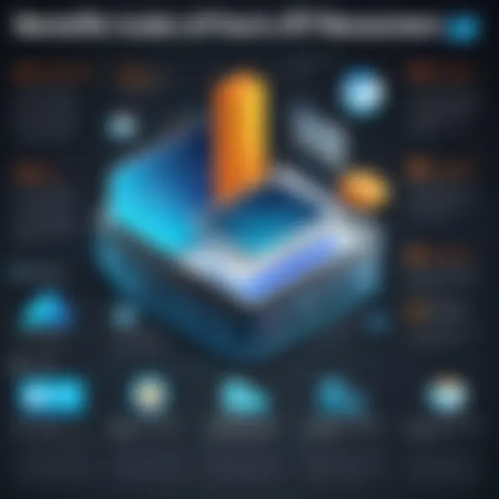 Infographic depicting the benefits of using Foxit PDF Reader