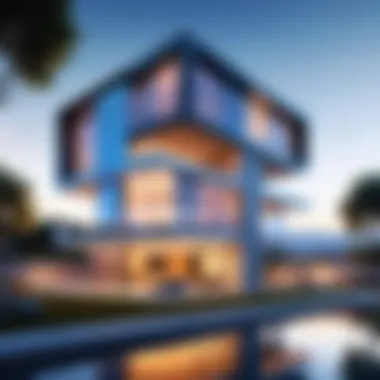 Innovative Architectural Concepts in Fub Real Estate Modern architectural design in Fub real estate