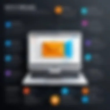 Key Features of GetEmail Extension Infographic illustrating the key features and functionalities of the GetEmail extension.