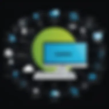 Navigating Online Presence Management Infographic about GoDaddy's online presence management tools