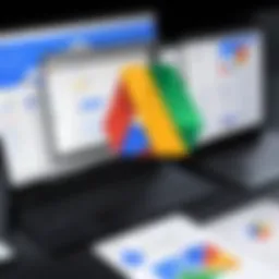 Visual representation of Google Drive interface showcasing its storage capabilities