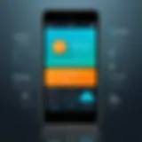 User interface showcasing the Hola App features