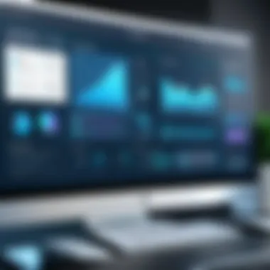 Visual representation of features in diagram software