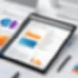 Lucidchart and PowerPoint integration interface showcasing diagram import