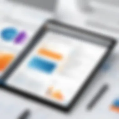Lucidchart and PowerPoint integration interface showcasing diagram import