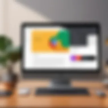 SCORM Content in Google Classroom Illustration of Google Classroom interface with SCORM content