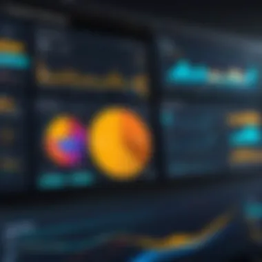Data-Driven Decision Making Dashboard Dashboard interface showcasing data-driven decision making