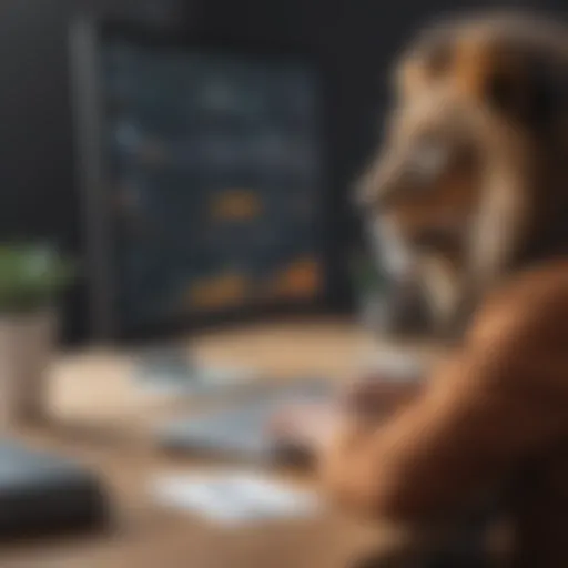 Innovative LionDesk CRM Interface