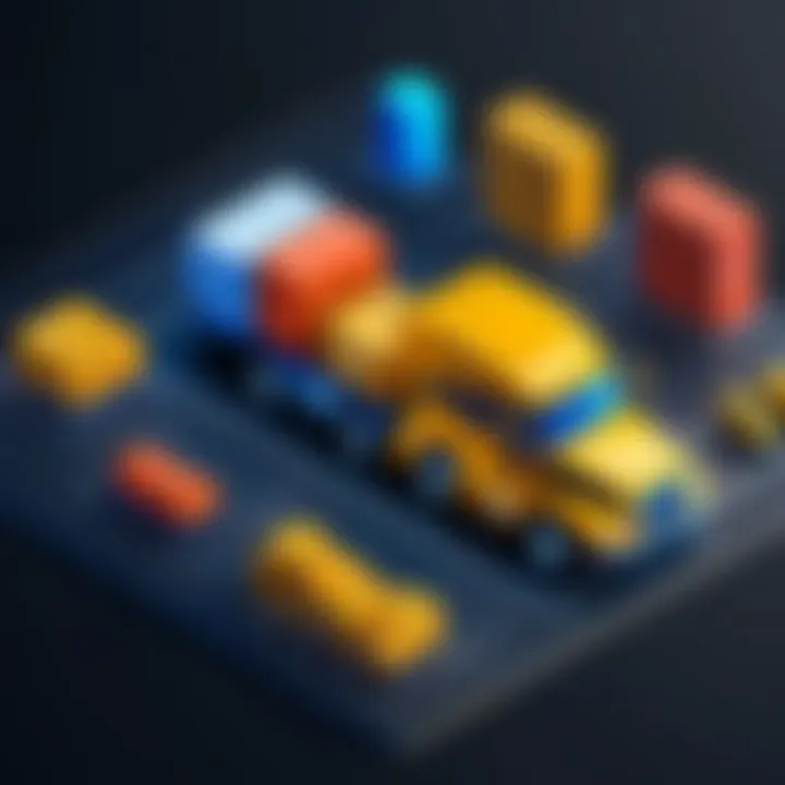 Chart illustrating benefits of implementing logistics solutions