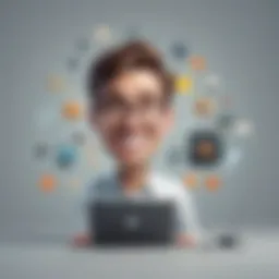 Influencer Marketing Strategy Conceptual Illustration