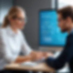 Visual representation of a mentor-mentee relationship dynamic