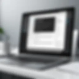 Interface of a popular online PDF editor