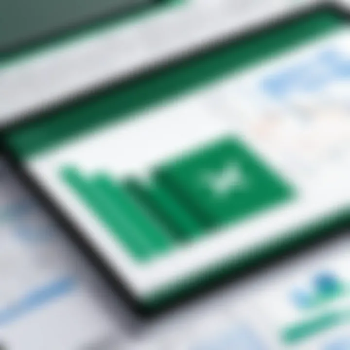 A visual example of Excel's application in business reporting.