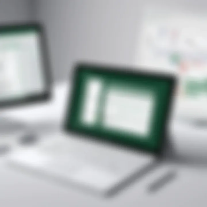 An overview of Microsoft Excel interface showcasing its diverse functionalities.