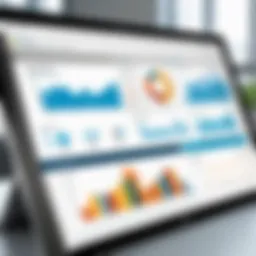 An overview of Microsoft Healthcare CRM dashboard showcasing analytics and patient data.
