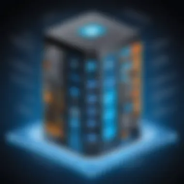 Diagram showcasing the architecture of Microsoft Virtual Machine software