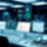 Visual representation of client info application interface