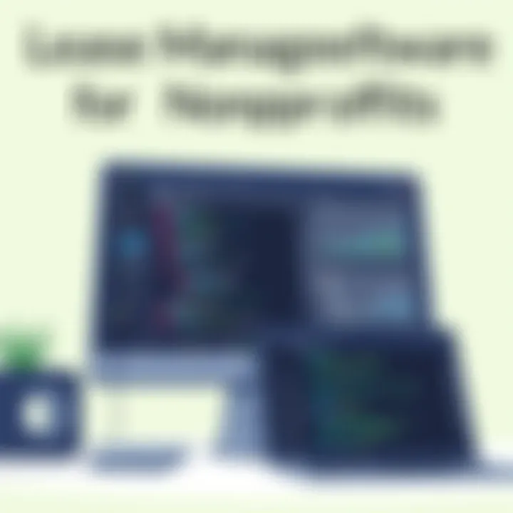 A software interface showcasing lease management features