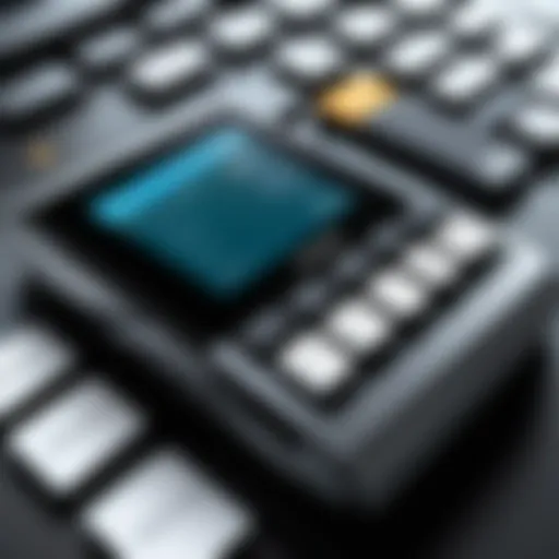 User interface of a modern open source POS system