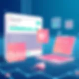 A visual representation of a patient tracker app interface