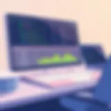 User interface of performance management software