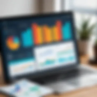 Analytical graphs representing project outcomes