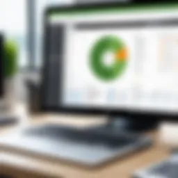 Visual representation of QuickBooks Work Order Template interface showcasing its features.