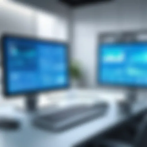 An illustration depicting remote monitoring technology in healthcare