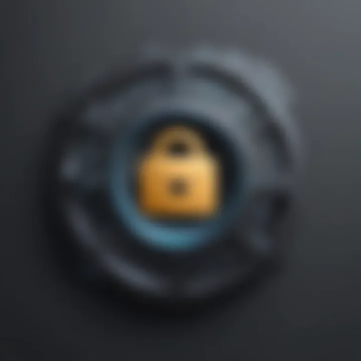 Secure Email Lock Icon