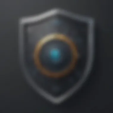 Shield with digital lock