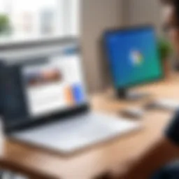 Visual representation of Shopify and G Suite integration
